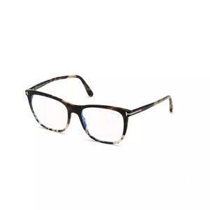 New Authentic Tom Ford FT5672-B-056-54 Square Eyeglasses